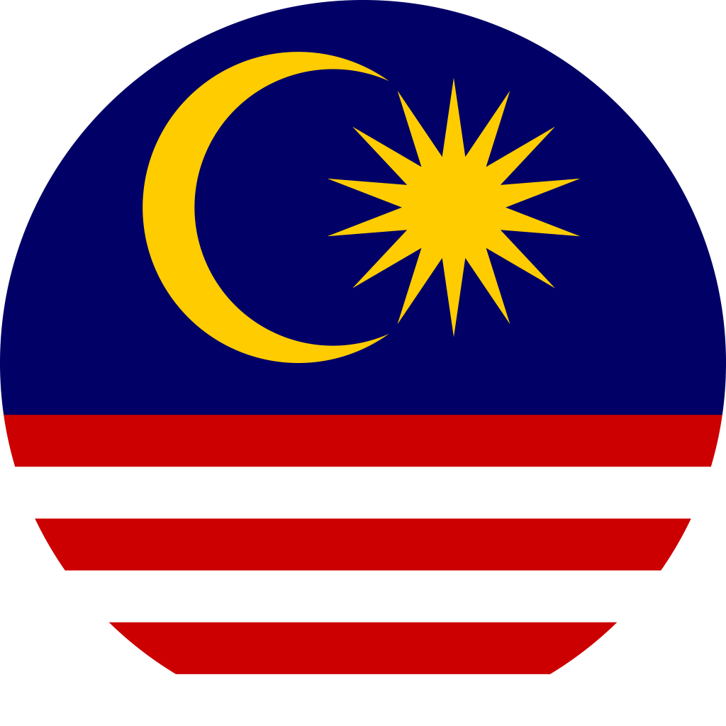 Flag of Malaysia Flat Round 1024x1024 1