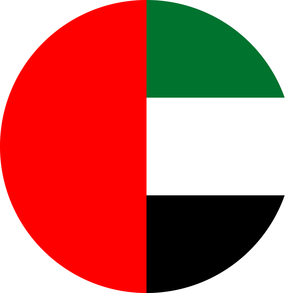 Flag of United Arab Emirates Flat Round 1024x1024 1